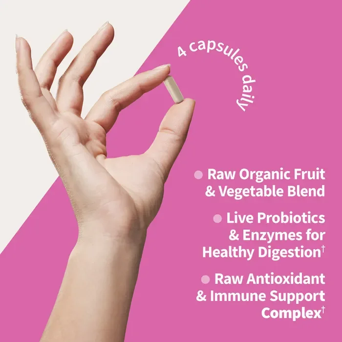 Garden of Life Vitamin Code® 50 & Wiser Women Whole Food Multivitamin - 120 Vegetarian Capsules