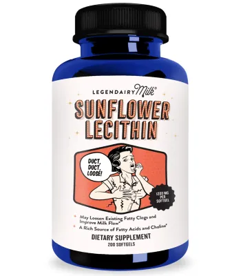 Legendairy Milk Organic Sunflower Lecithin - 200 Softgels