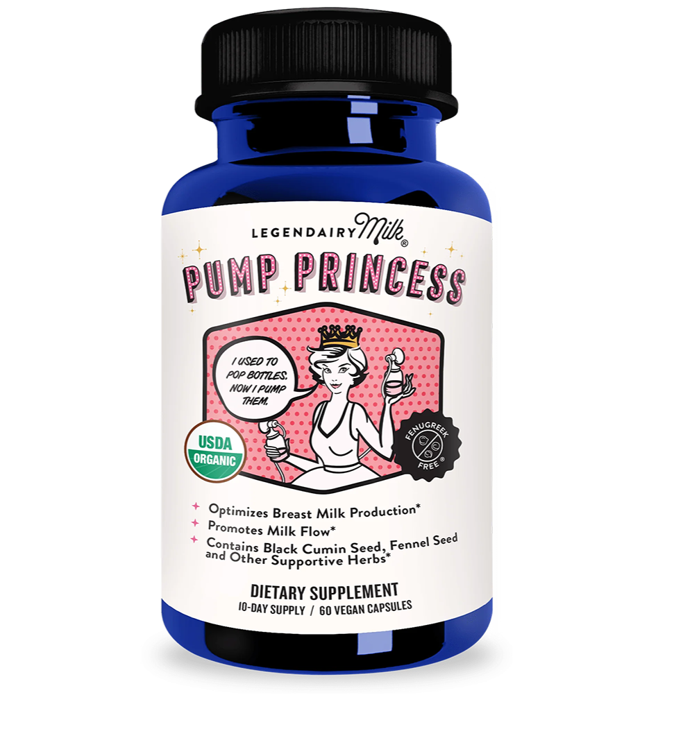 Legendairy Milk Pump Princess, 60 Vegan Capsules