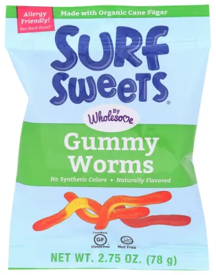 Surf Sweets Gummy Worms - 2.75 oz