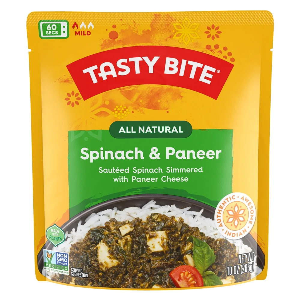 Tasty Bite Spinach & Paneer - 10 oz