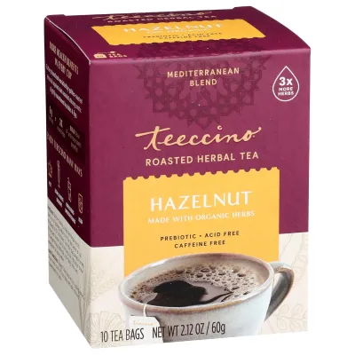 Teeccino Hazelnut Chicory Herbal Coffee - 11 oz