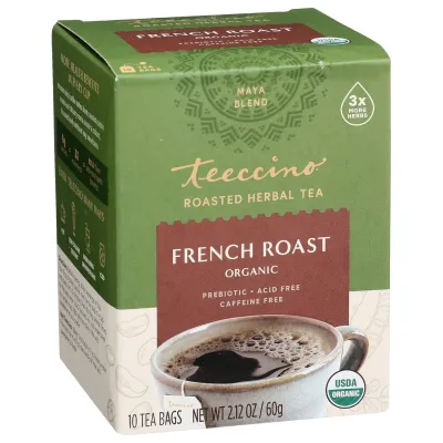 Teeccino French Roast Chicory Herbal Coffee - 11 oz