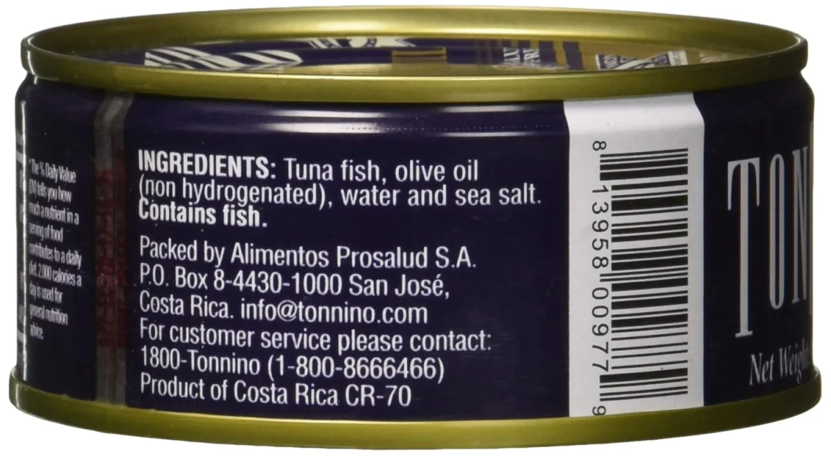Tonnino Tuna Fillets in Olive Oil - 4.94 oz