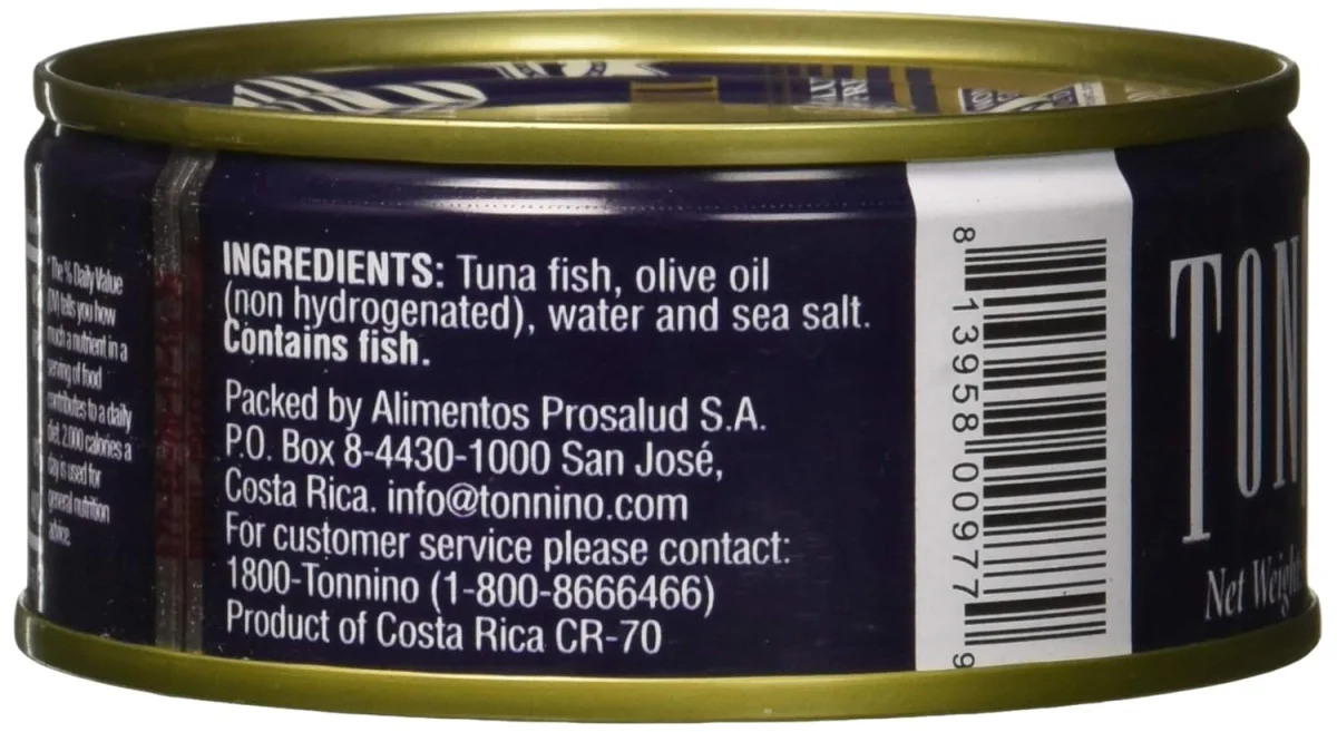 Tonnino Tuna Fillets in Olive Oil - 4.94 oz