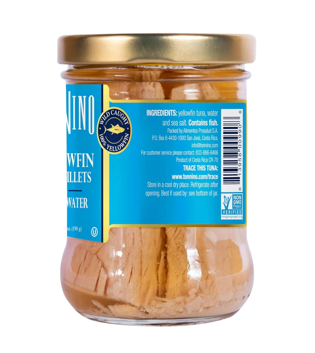 Tonnino Tuna Fillet in Water - 6.7 oz