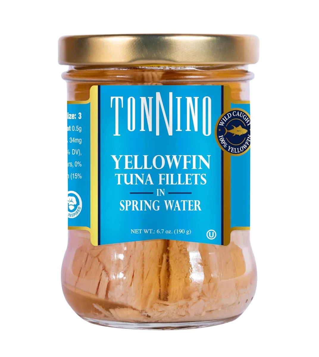 Tonnino Tuna Fillet in Water - 6.7 oz