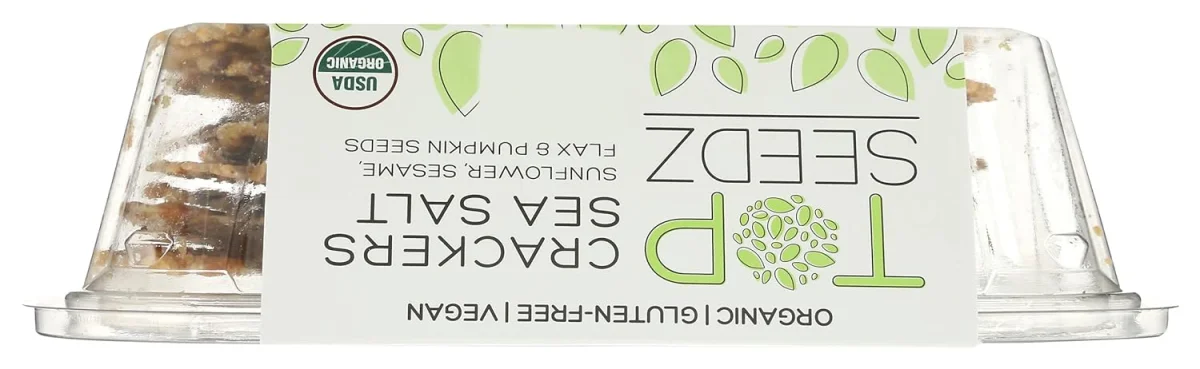 Top Seedz Sea Salt Gluten Free Crackers - 5 oz