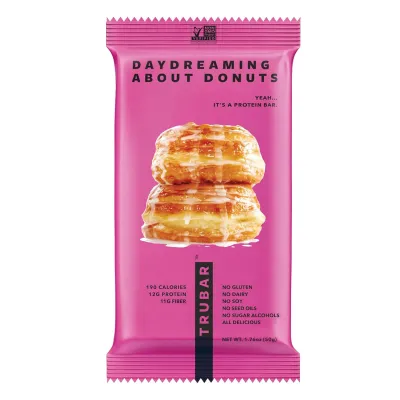 TRUBAR Vegan Protein Bar, Daydreaming About Donuts - 1.76 oz