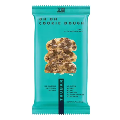 TRUBAR Vegan Protein Bar, Oh Oh Cookie Dough - 1.76 oz