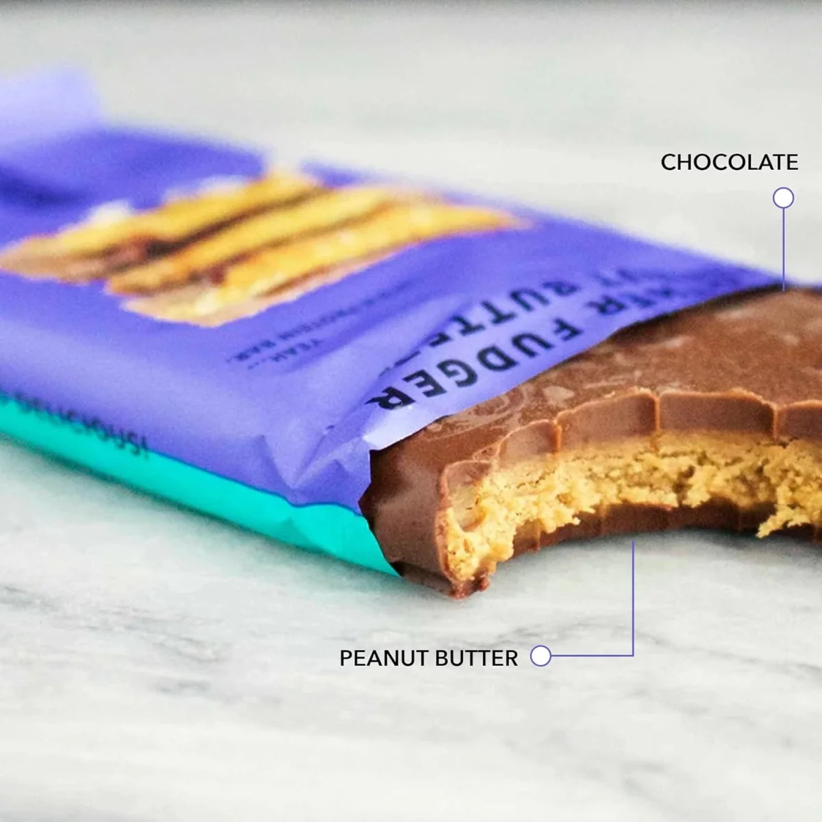 TRUBAR Vegan Protein Bar, Smother Fudger Peanut Butter