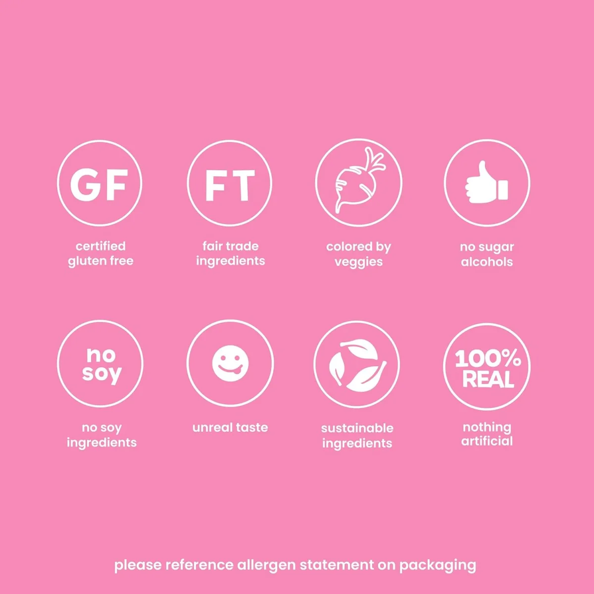 UNREAL Milk Chocolate Gems, Certified Fair Trade