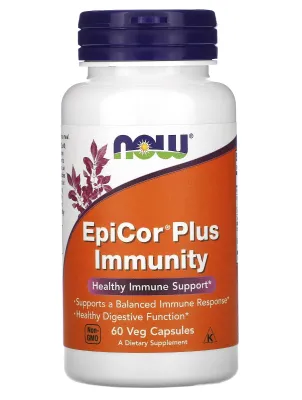 NOW EpiCor Plus Immunity - 60 Vegetarian Capsules