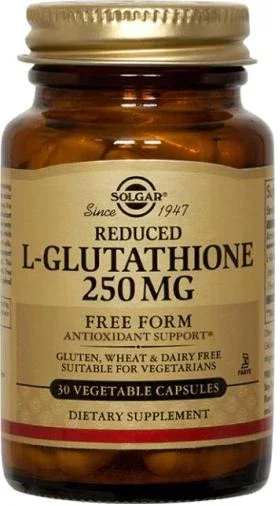 Solgar L-Glutathione - 250 mg - 30 Vegetable Capsules