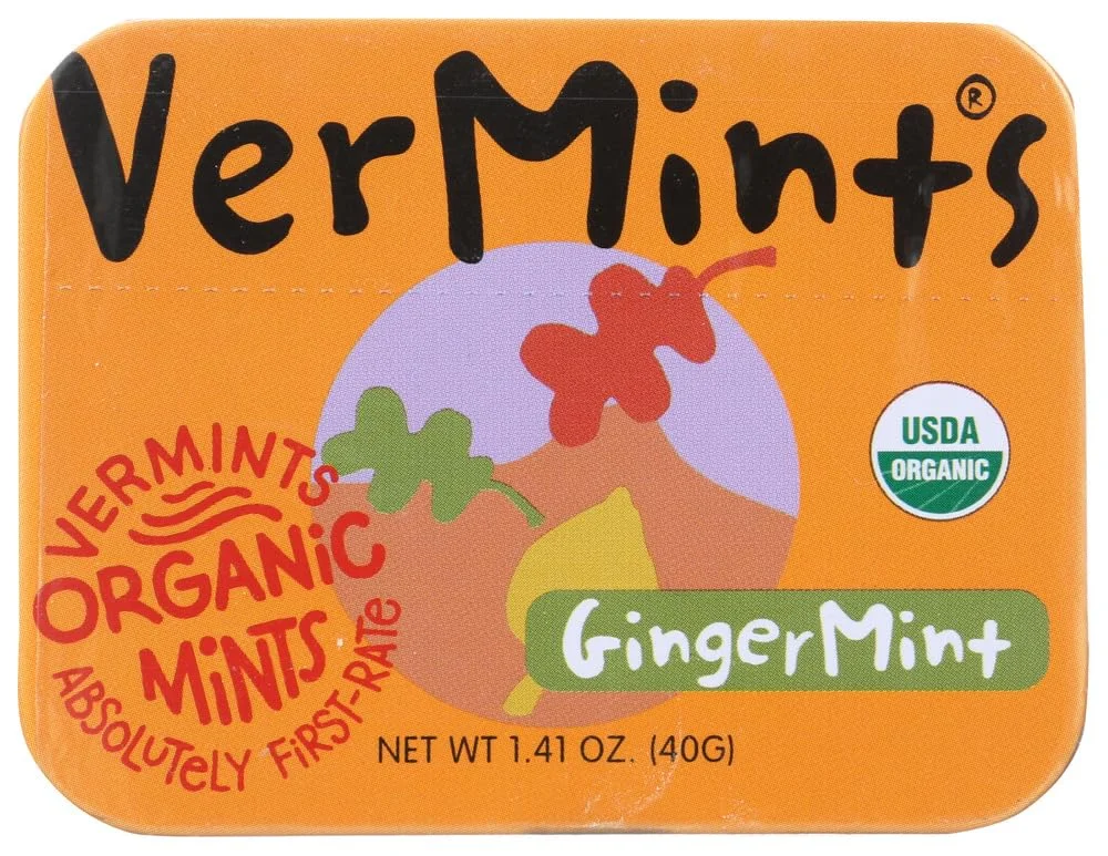 VerMints Organic GingerMint Breath Mints - 1.41 oz
