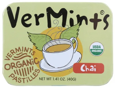 VerMints Organic Chai Pastilles - 1.41 oz