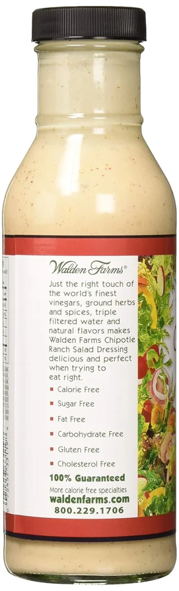 Walden Farms Zero Calorie Chipotle Ranch Dressing - 12 fl oz