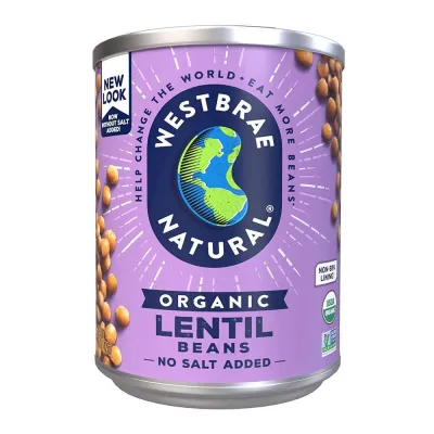 Westbrae Natural Organic Lentils - 15 oz