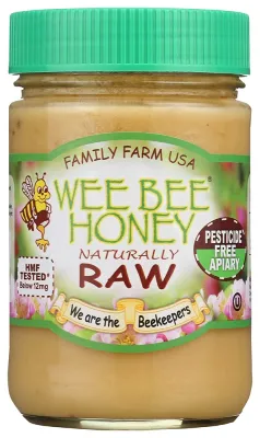 Wee Bee Naturally Raw Honey - 1 lb