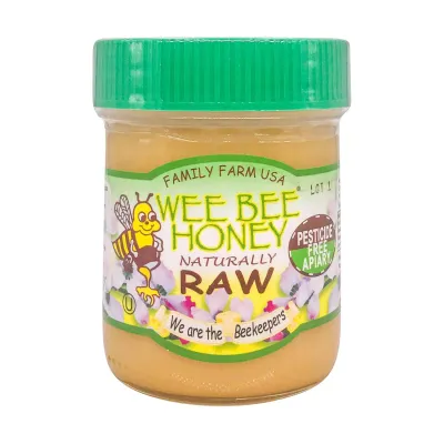 Wee Bee Naturally Raw Honey - 9 oz