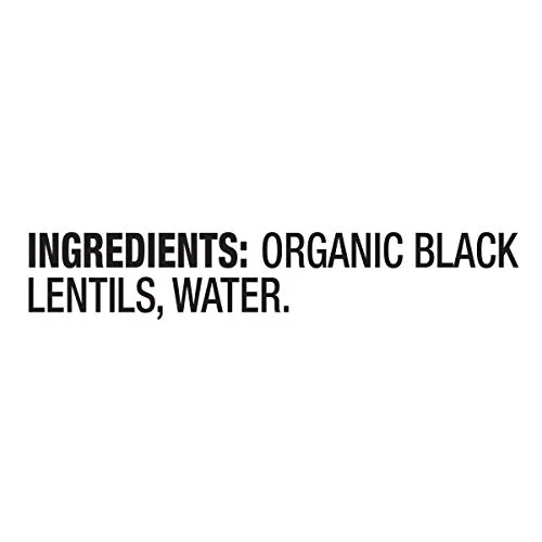 Westbrae Natural Organic Black Lentils - 15 oz