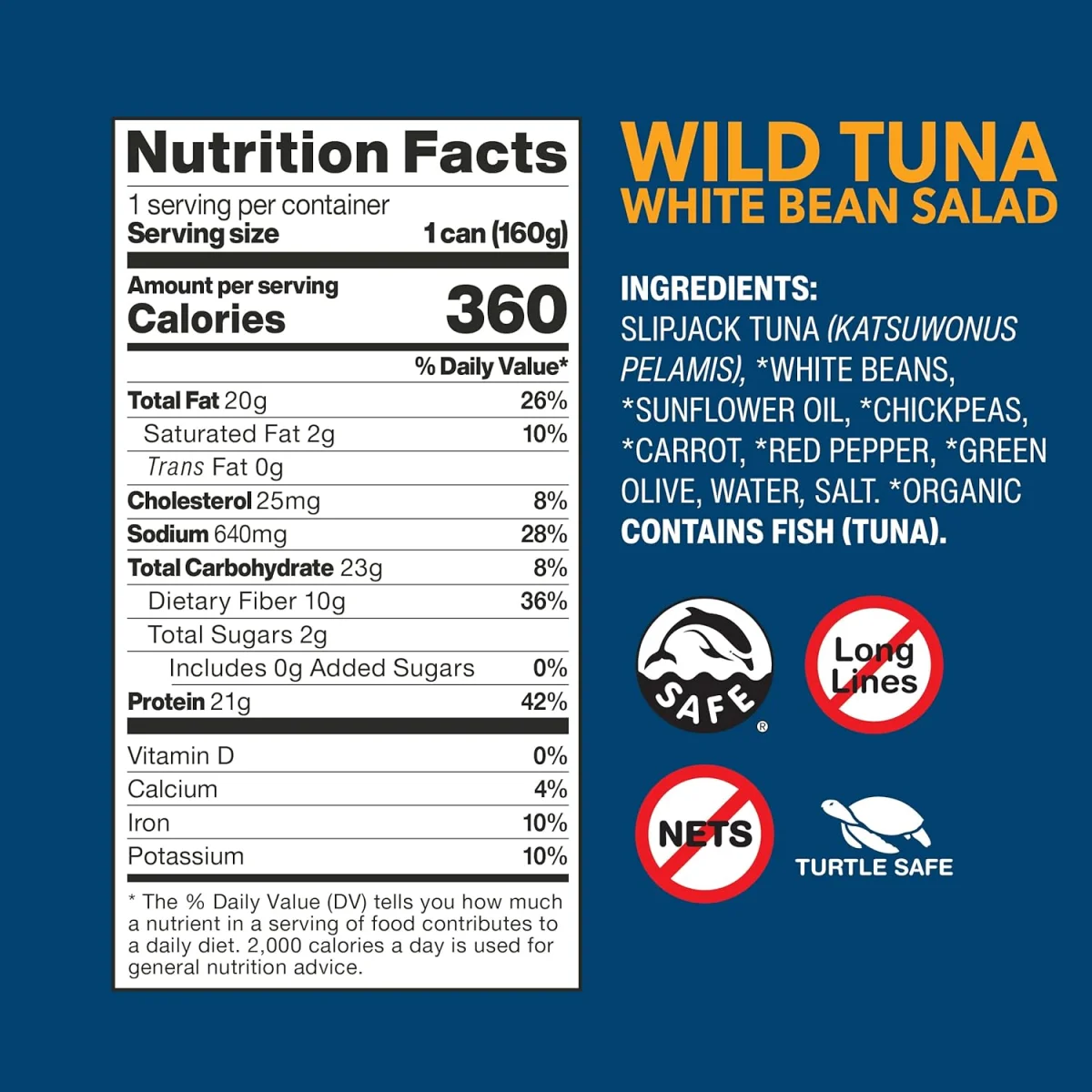 Wild Planet Wild Tuna & White Bean Salad - 5.6 oz