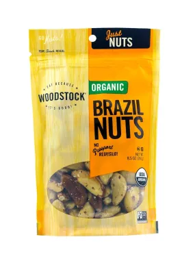 Woodstock Organic Kosher Brazil Nuts - 8.5 oz