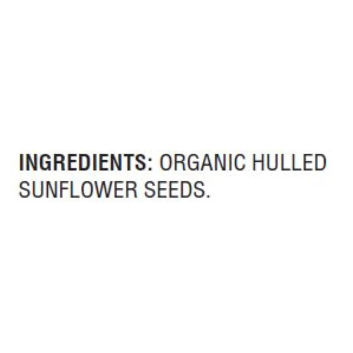 Woodstock Foods Organic Hulled Unsalted Sunflower Seeds - 12 oz