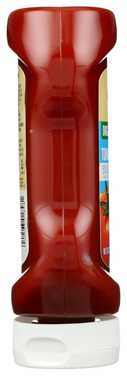 Woodstock Organic Tomato Ketchup, 50% Less Sugar & Sodium - 19.5 oz
