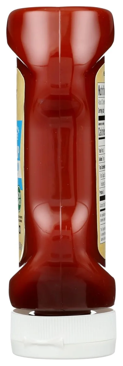 Woodstock Organic Tomato Ketchup, 50% Less Sugar & Sodium - 19.5 oz