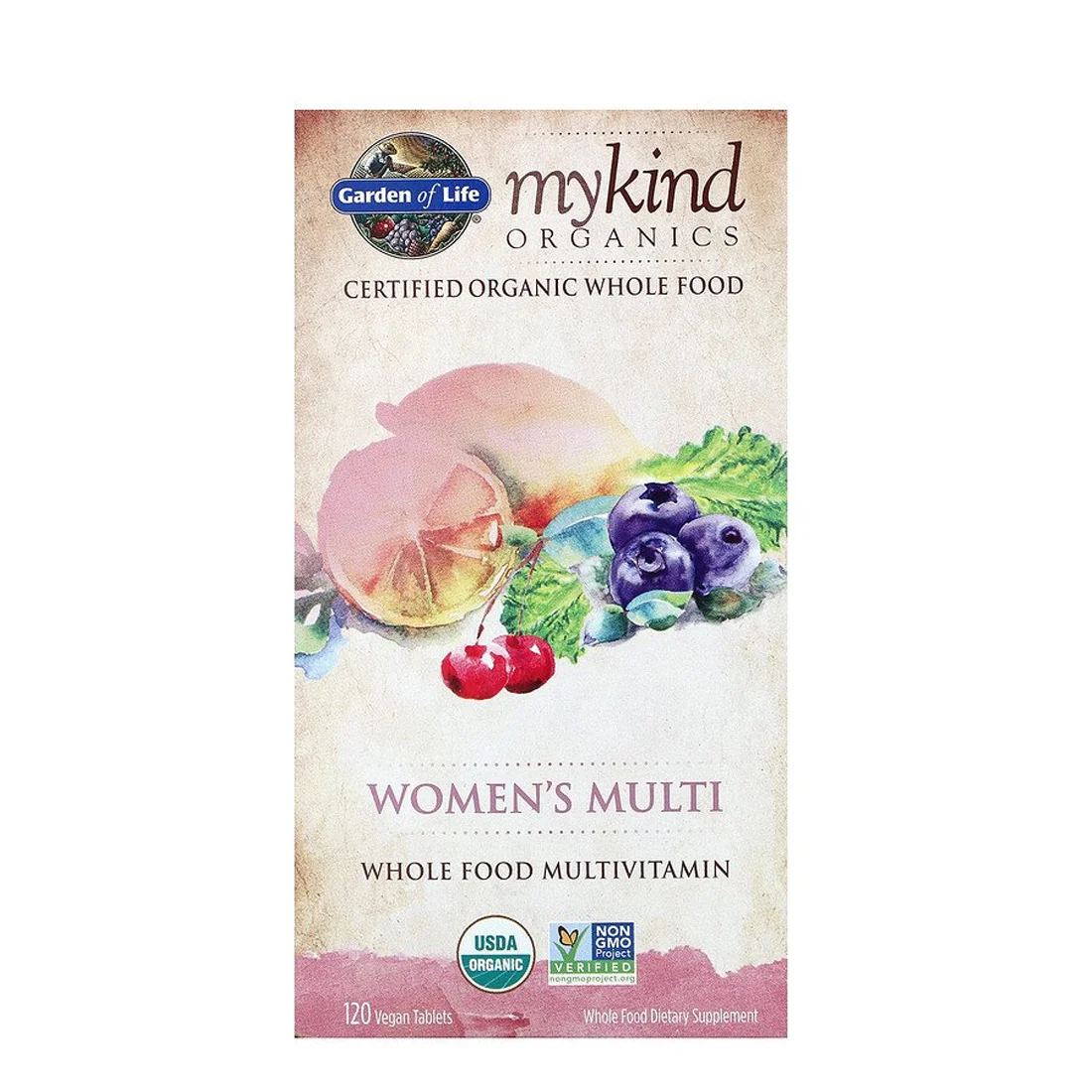 Garden of Life Organics Women's Multi - 120 Vegan Tablets