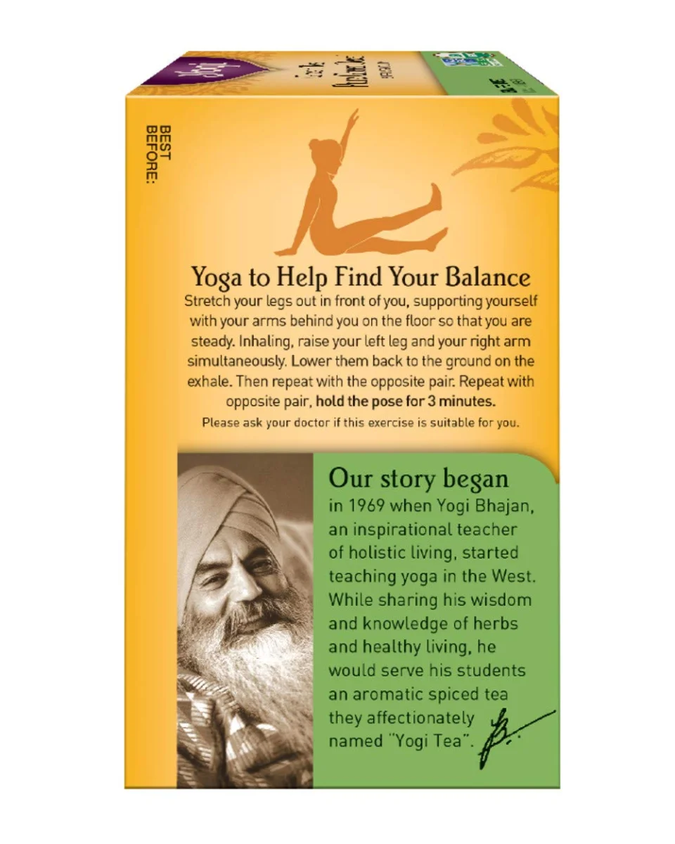 Yogi Tea Organic Pure Green Decaf Green Tea - 16 Tea Bags