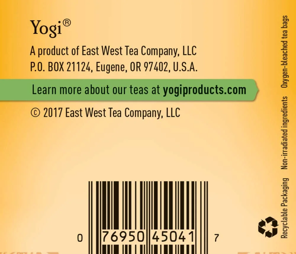 Yogi Tea Organic Pure Green Decaf Green Tea - 16 Tea Bags