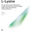 Thorne L-Lysine - 500 mg - 60 Capsules