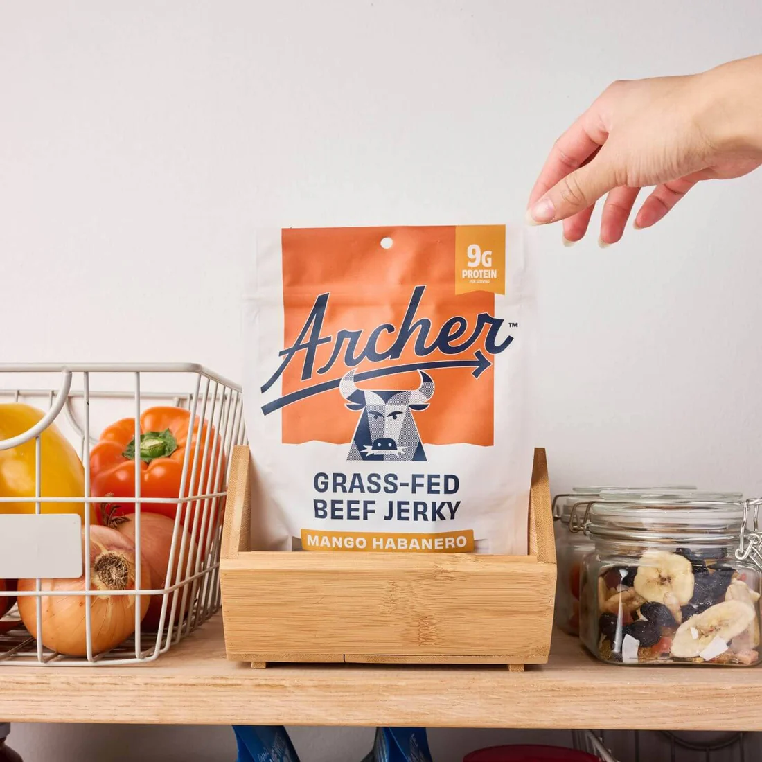 Country Archer Grass-Fed Beef Jerky, Mango Habanero - 2.5 oz