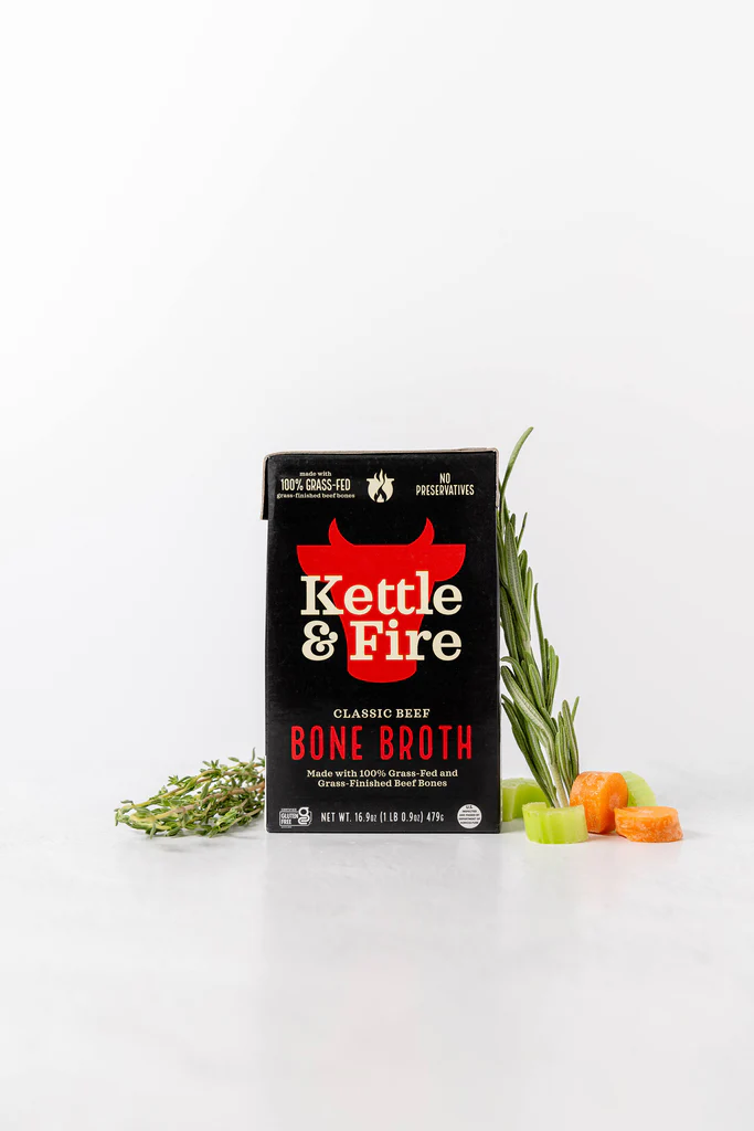 Kettle and Fire Beef Broth Bone-Roasted Grass-Fed