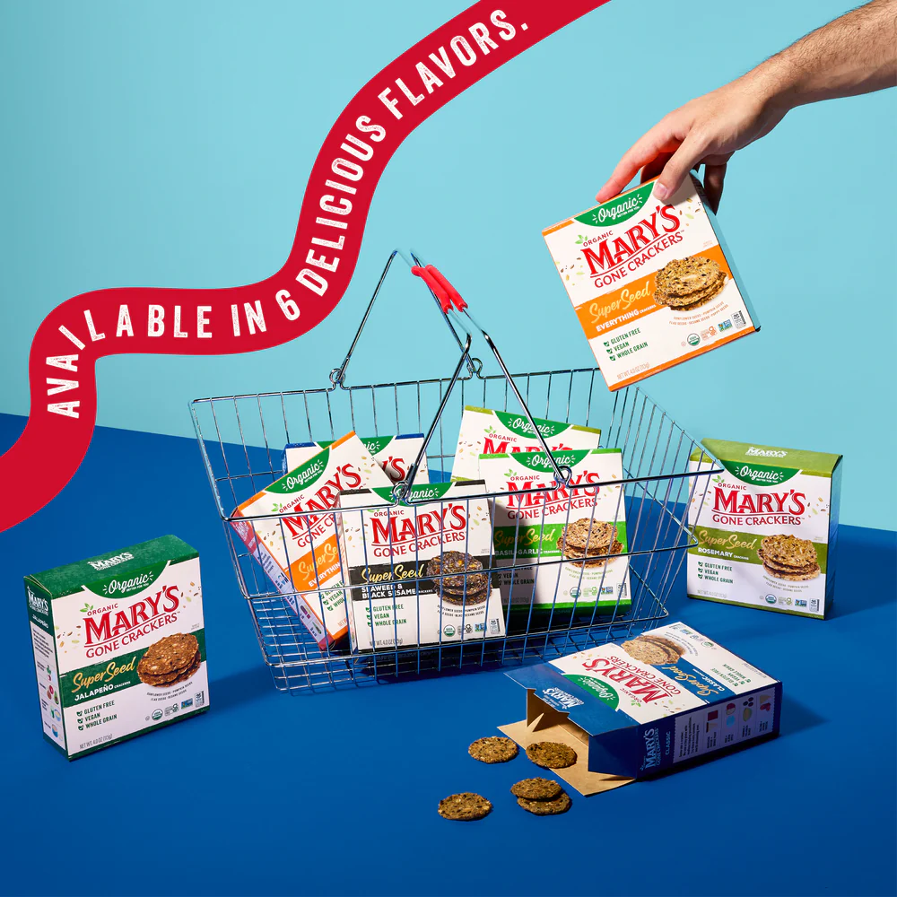 Mary's Gone Crackers Crackers Super Seed Classic Organic