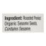 Mighty Sesame Co. Organic Tahini, Squeezable Creamy & Ready Paste - 10.9 oz