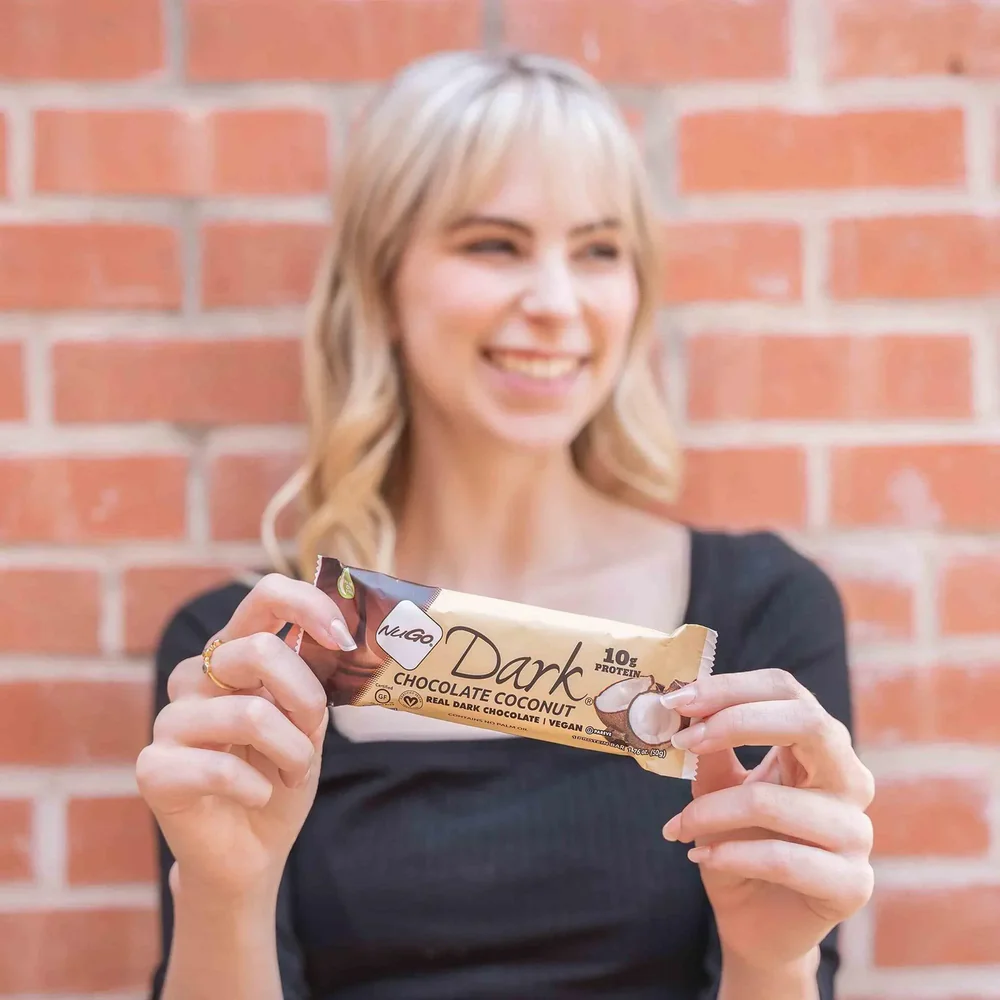NuGo Nutrition Bar Dark Chocolate Coconut