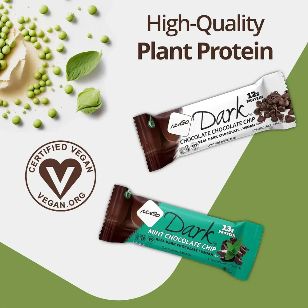 NuGo Nutrition Bar Dark Chocolate Coconut