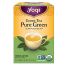 Yogi Tea Organic Pure Green Tea - 16 Tea Bags
