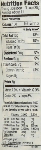 Woodstock Foods Organic Hulled And Unsalted Sunflower Seeds, 12 oz