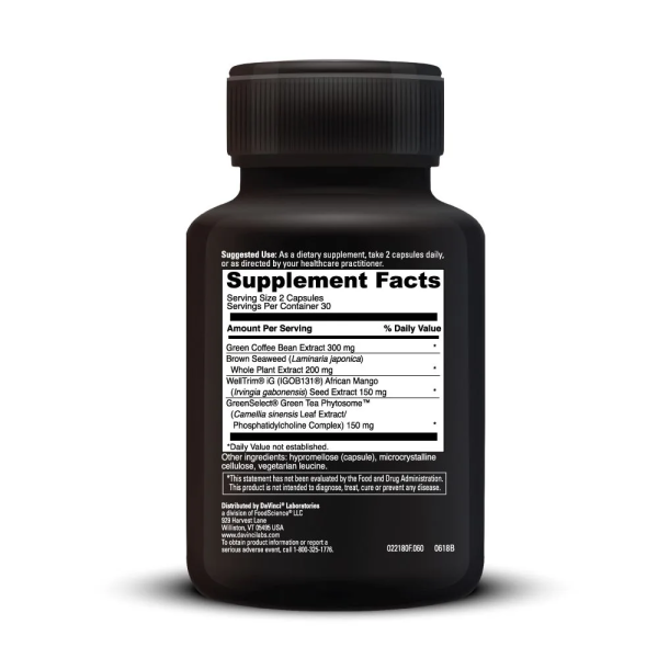 DaVinci Laboratories Benefits Line Adipo-Leptin Benefits - 60 Capsules
