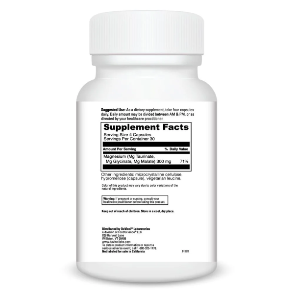 DaVinci Laboratories Tri-Mag 300 - 120 Capsules