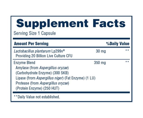 Enzyme Probiotic Complex Plus, 30 Capsules