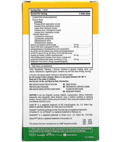 Country Life Core Daily-1 for Men 50 + - 60 Tablets