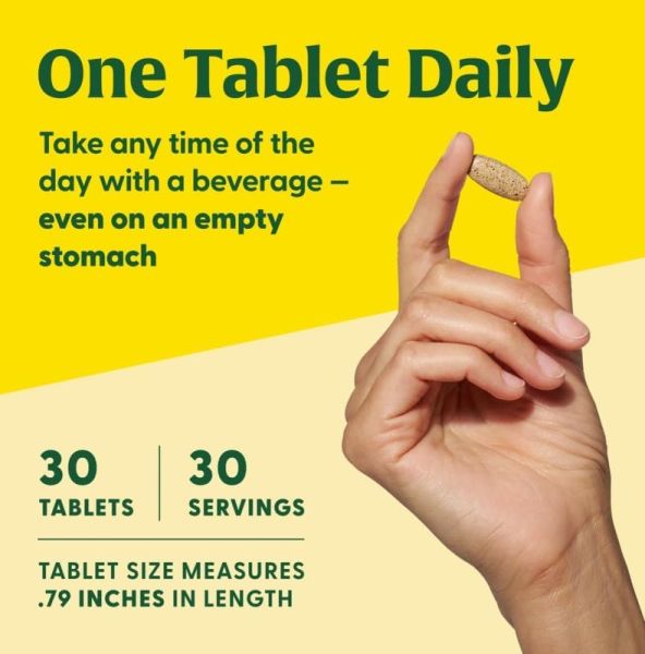 MegaFood Women's One Daily Multivitamin for Women - 90 Tablets