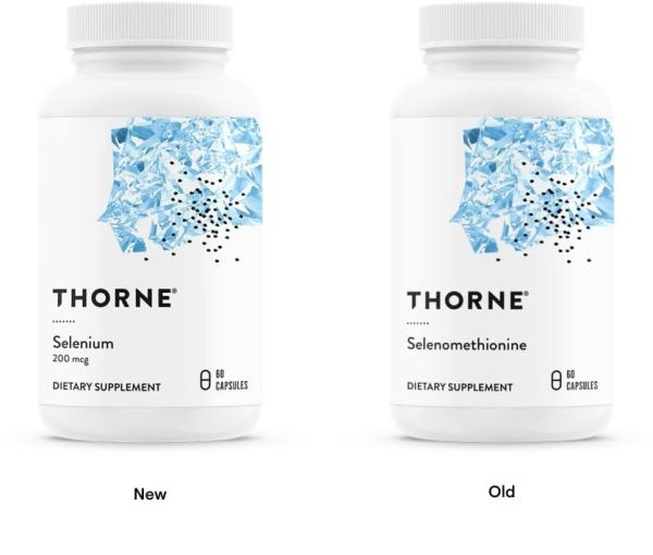 Thorne Selenium - 200 mcg - 60 Capsules