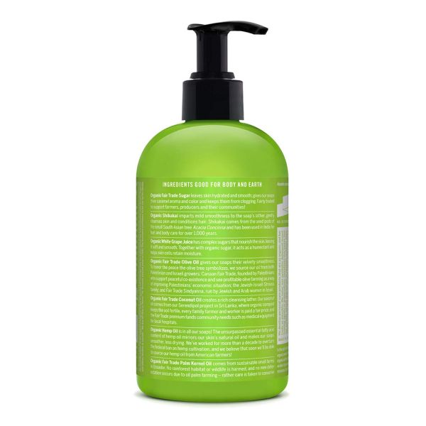 Dr. Bronner's Organic 4-in-1 Pump Soap Sugar Lemongrass Lime - 24 fl oz