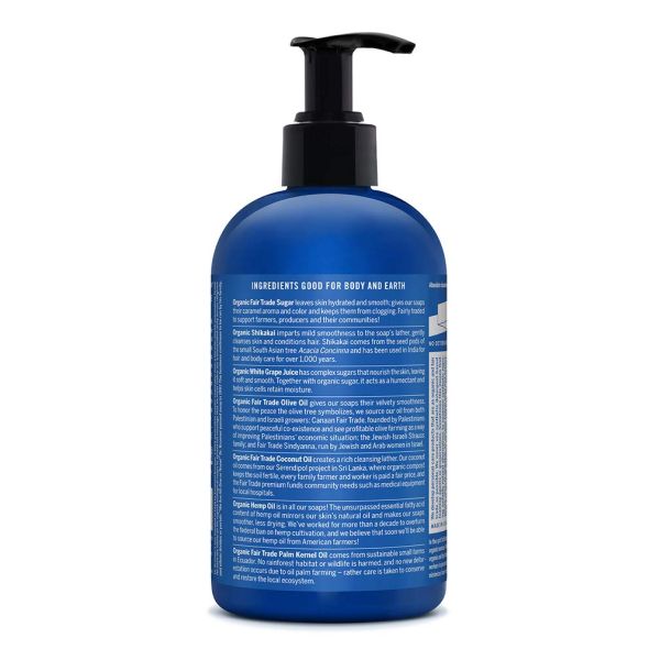 Dr. Bronner's Organic 4-in-1 Pump Soap Sugar Peppermint - 24 fl oz